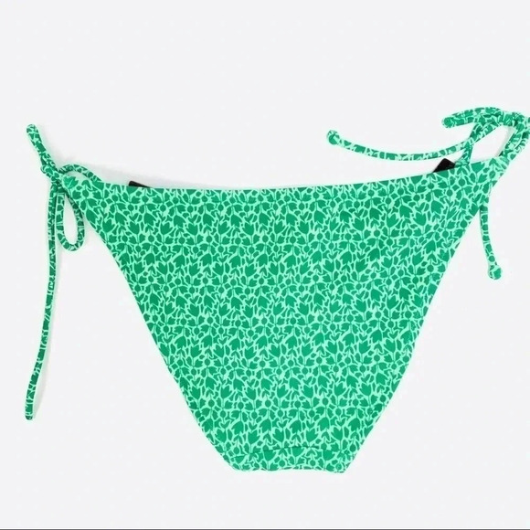 Victoria’s Secret Floral tie string bikini bottom - Picture 2 of 5